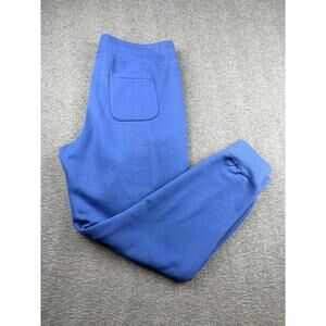 Champion Mens Blue Fleece Jogger Sweatpants Size L Drawstring Pockets Activewear